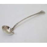 A Danish silver small ladle marked Copenhagen 1901 with assay master mark for Simon Groth,