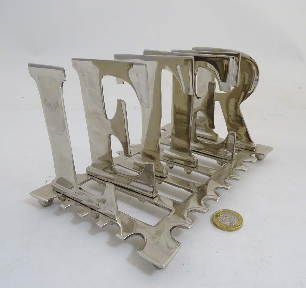 An early 21stC letter rack, - Image 7 of 7