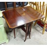 A mahogany Sutherland table CONDITION: Please Note - we do not make reference to