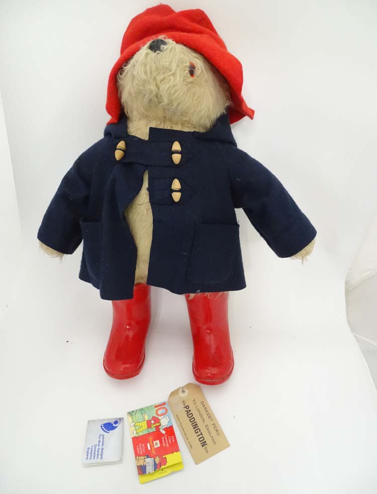 Toy Paddington bear by Gabriel Designs of Doncaster CONDITION: Please Note - we do