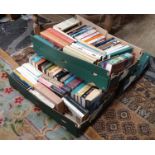 2 boxes of assorted paperback books CONDITION: Please Note - we do not make