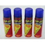 Four tins of DP60 penetrating oil (4 tins) CONDITION: Please Note - we do not make