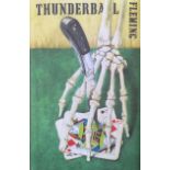 James Bond interest: A James Bond 'Thunderball' book by Ian Fleming, first edition,