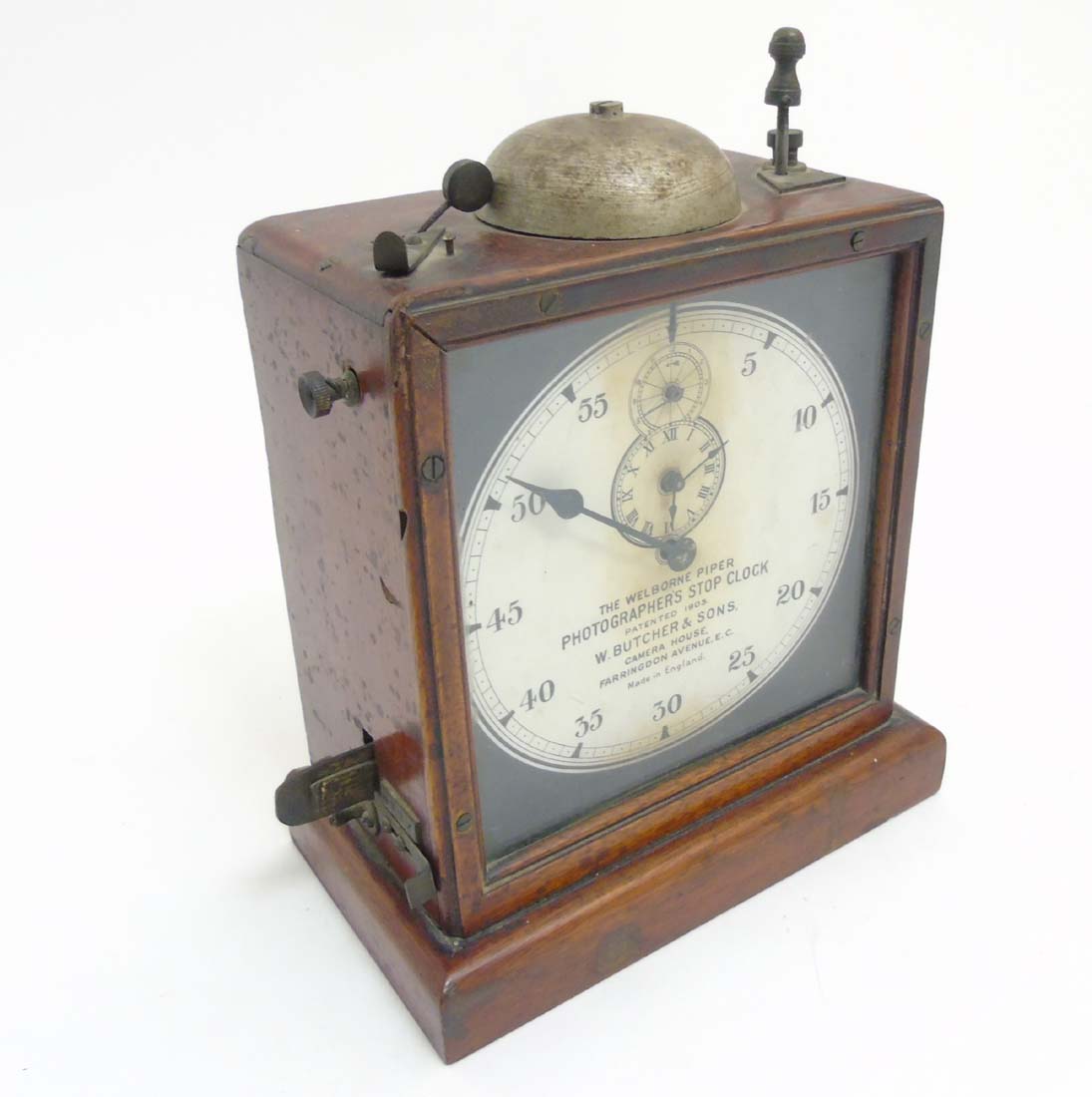 ' The Wellborne Hyper' Photographers stop clock, Patent by W Butcher & Sons Camera House, - Image 5 of 7