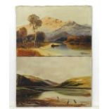 Alfred Jansen (1859-1935), Oil on canvas, A pair, Lakeland views,  Signed and dated lower right.