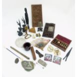 Assorted items to include a Sikes Hydrometer, W Reeves & C.
