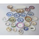 A quantity of ceramics to include examples by Coalport, Royal Doulton, Copeland, Derby,