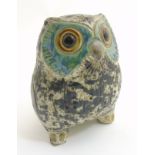 A Lladro Little Eagle Owl figurine by Antonio Ballester, makers mark to base,