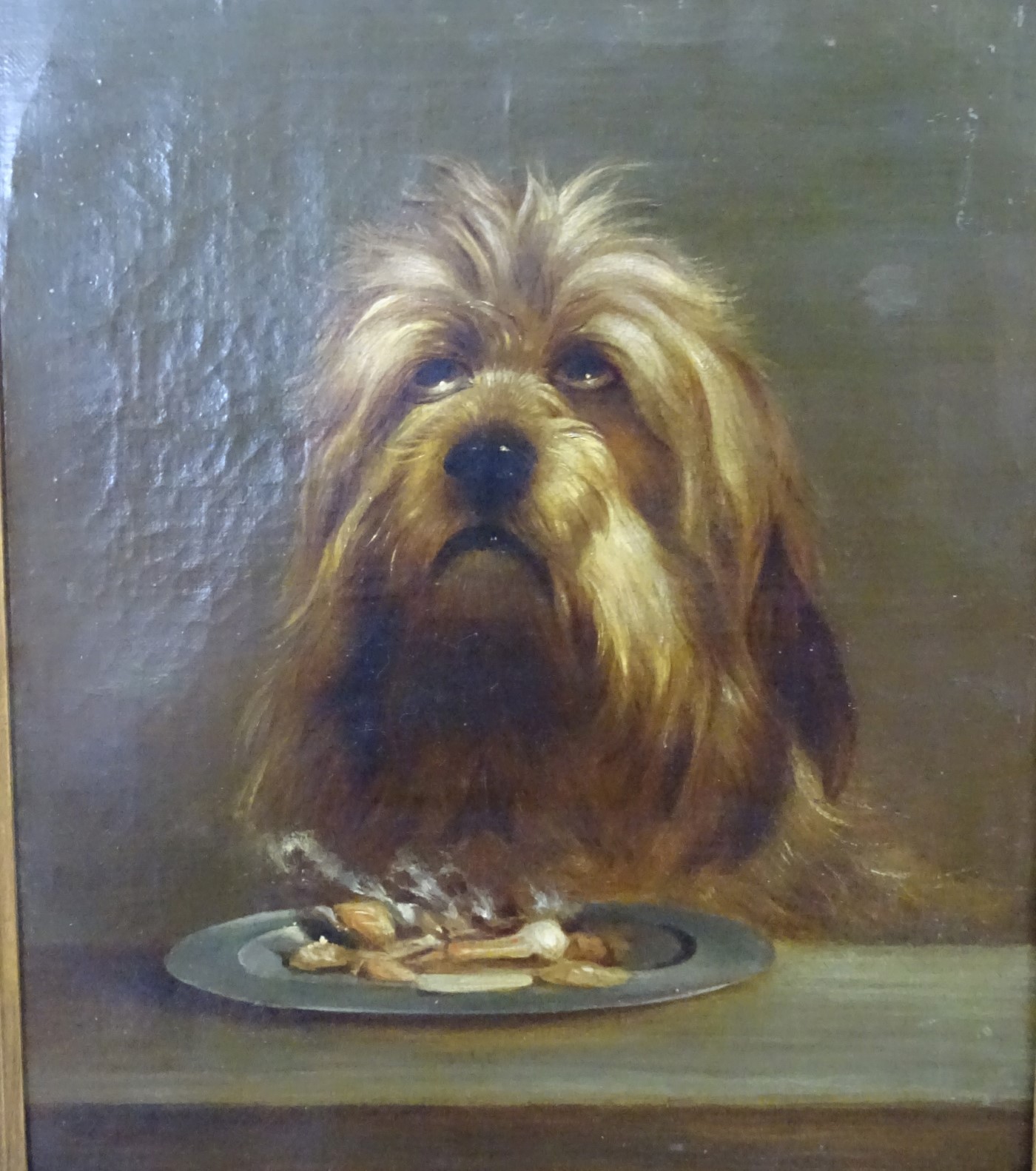 XIX English Canine School Oil on canvas , a pair A pair of Dog paintings, - Image 5 of 5