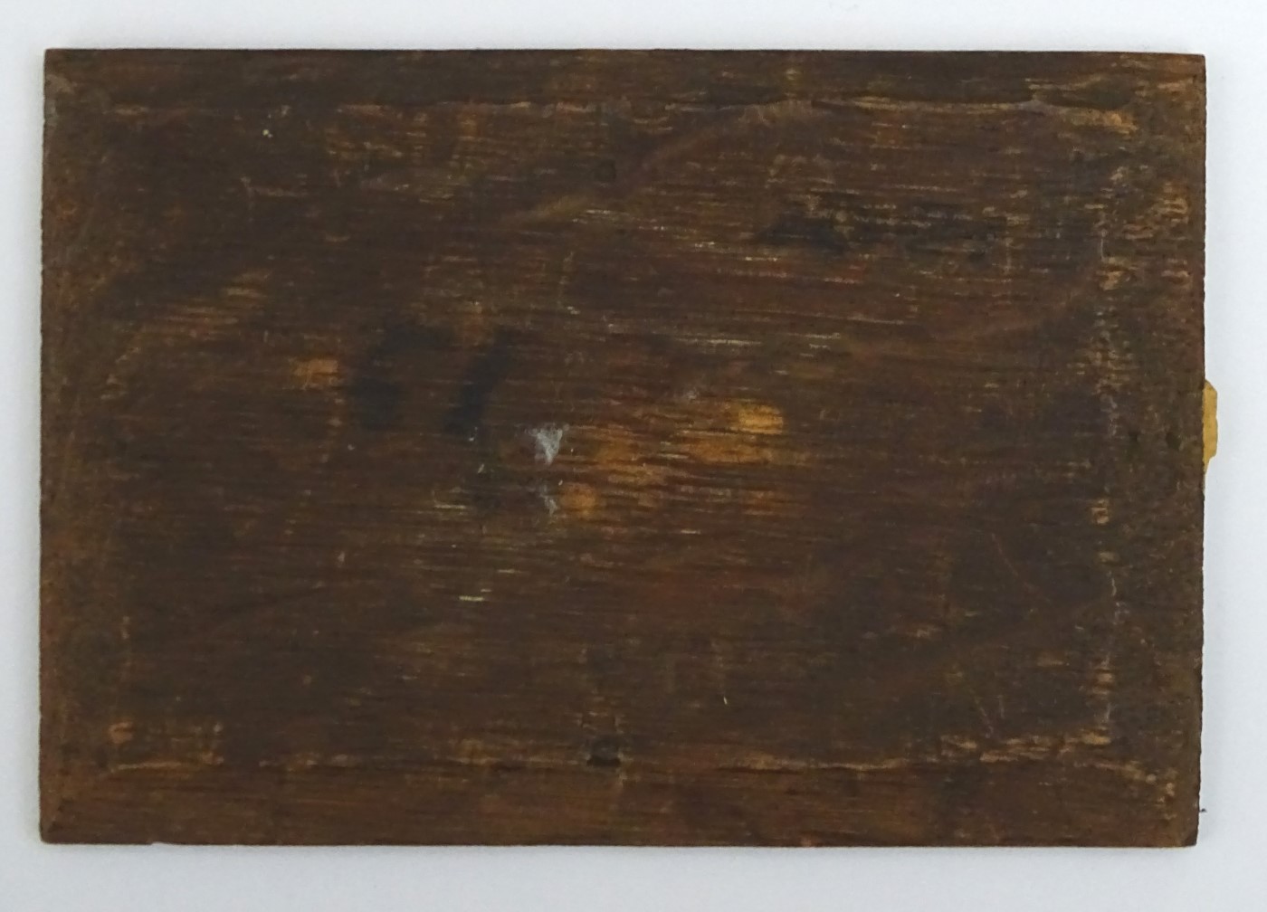 Manner of James Ward XIX, Miniature oil on fielded mahogany panel, - Image 2 of 2
