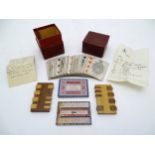 A Rubicon Bezique De La Rue & Co Patentees card set to include playing cards,