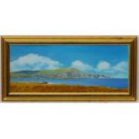 W Roid Irish School, Oil on canvas laid on board, ' Achill Island , County Mayo,
