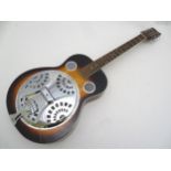Musical Instruments: An early 21stC 'Legacy' resonator guitar,