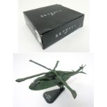 An Italeri 1:100 scale die cast model of the James Bond SkyFall AgustaWestland AW101 Helicopter