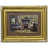 Jack Frazer Pollock 1855-? Scottish, Oil on canvas,