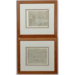 Henry Thomas Alken (1785-1851) , Two original pencil and watercolours (2) , 'Wanted House keeper ..
