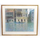 After Claude Monet (1840 - 1926), A framed giclée print, “The Palazzo Dario, Venice”.