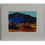 Barrie Bray XX-XXI, Acrylic on board and 4 Acrylics on card, ' Penwith North Coast ', ' Red Shift ',