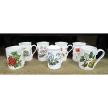 Collection of Portmerion cups CONDITION: Please Note - we do not make reference to