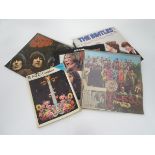 A quantity of Beatles LPs CONDITION: Please Note - we do not make reference to the