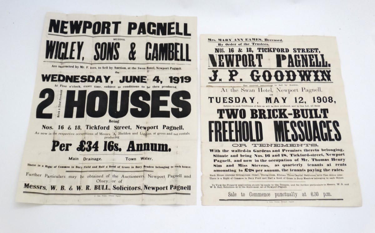 Local Interest: Posters: Three auction posters advertising auctions held by J. P. - Image 2 of 4
