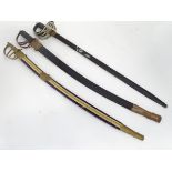 3 assorted Indian swords CONDITION: Please Note - we do not make reference to the