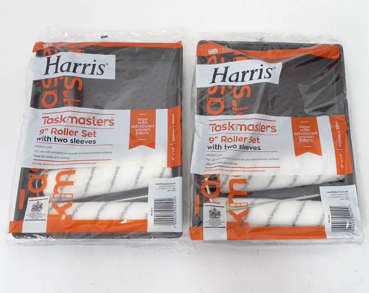 Two Harris paint roller sets (2) CONDITION: Please Note - we do not make reference - Image 4 of 4