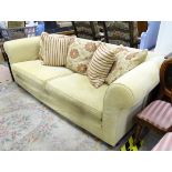 A multi york three seater sofa CONDITION: Please Note - we do not make reference to