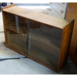 Retro glazed front bookcase CONDITION: Please Note - we do not make reference to