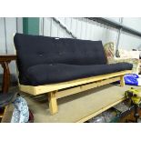 Futon sofa CONDITION: Please Note - we do not make reference to the condition of