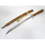 A far eastern sword CONDITION: Please Note - we do not make reference to the