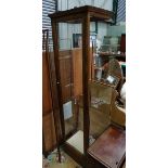 A glazed display cabinet CONDITION: Please Note - we do not make reference to the