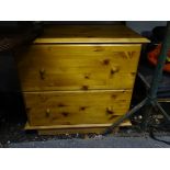 Pine filing cabinet CONDITION: Please Note - we do not make reference to the