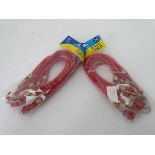 Two packets of six 24" long bungee cords (2 pkts) CONDITION: Please Note - we do