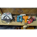 Jigsaw electric drill, grinder,