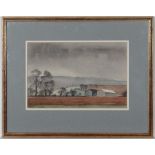 Margaret Seaton (1917-2003), (Margaret Seaton McDonald ), Charcoal and Watercolour,