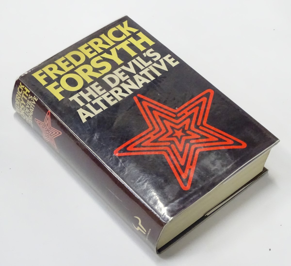 Book: F Forsyth The Devil's Alternative. Inscribed and signed by author, 1979.