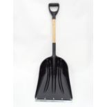 Gardening tools-large grain/snow shovel with metal tip CONDITION: Please Note - we