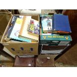 4 boxes of assorted hardback and paperback books CONDITION: Please Note - we do not