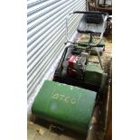 Atco sit on petrol lawn mower CONDITION: Please Note - we do not make reference to