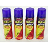 Four tins of DP60 super strong penetrating maintenance spray (4 tins) CONDITION: