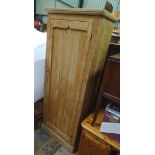 A large pine housekeepers cupboard with 3 shelves CONDITION: Please Note - we do