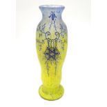 Legras Printania vase: A François-Théodore Legras (1839-1916),