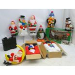Christmas Decorations : Large quantity of external garden/house Christmas decorations.