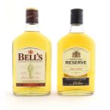 A 35cl of Bells Whisky together with a 35cl bottle of special Reserve Blended Whisky (2) Kindly