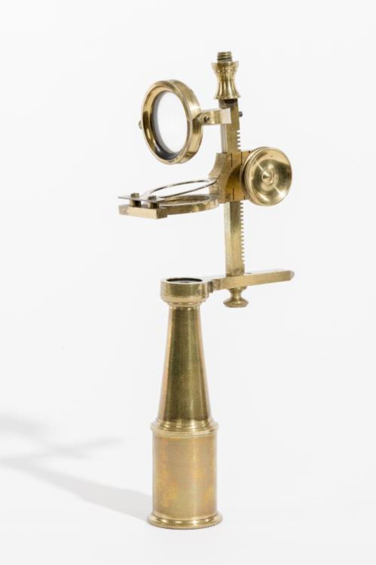 Microscope en laiton de la marque Nachet, 17 rue Saint Severin à Paris comprenant [...] - Bild 4 aus 16