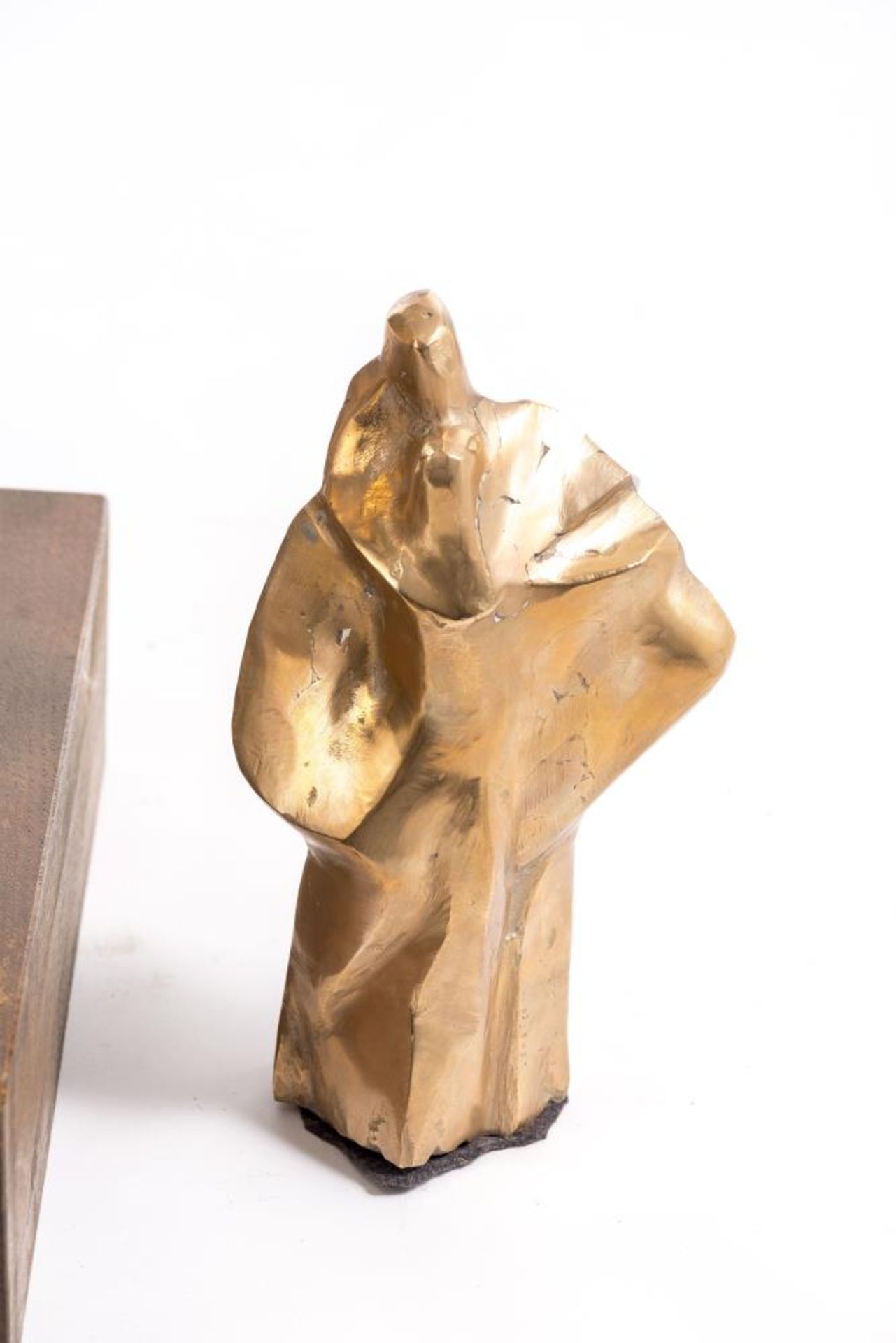 Roger Gerster (né en 1939), "Le danseur". Sculpture en bronze doré, signée sur le [...] - Bild 3 aus 4