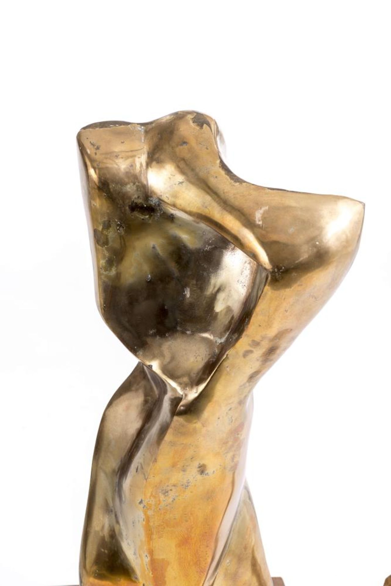 Roger Gerster (né en 1939), "Le danseur". Sculpture en bronze doré, signée sur le [...] - Bild 2 aus 4