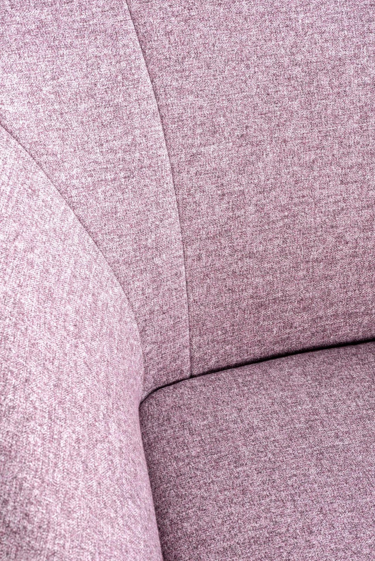 2 fauteuils Freistil 178 recouverts d'un tissu pastel-violet 2044 dont l'un avec [...] - Bild 4 aus 4