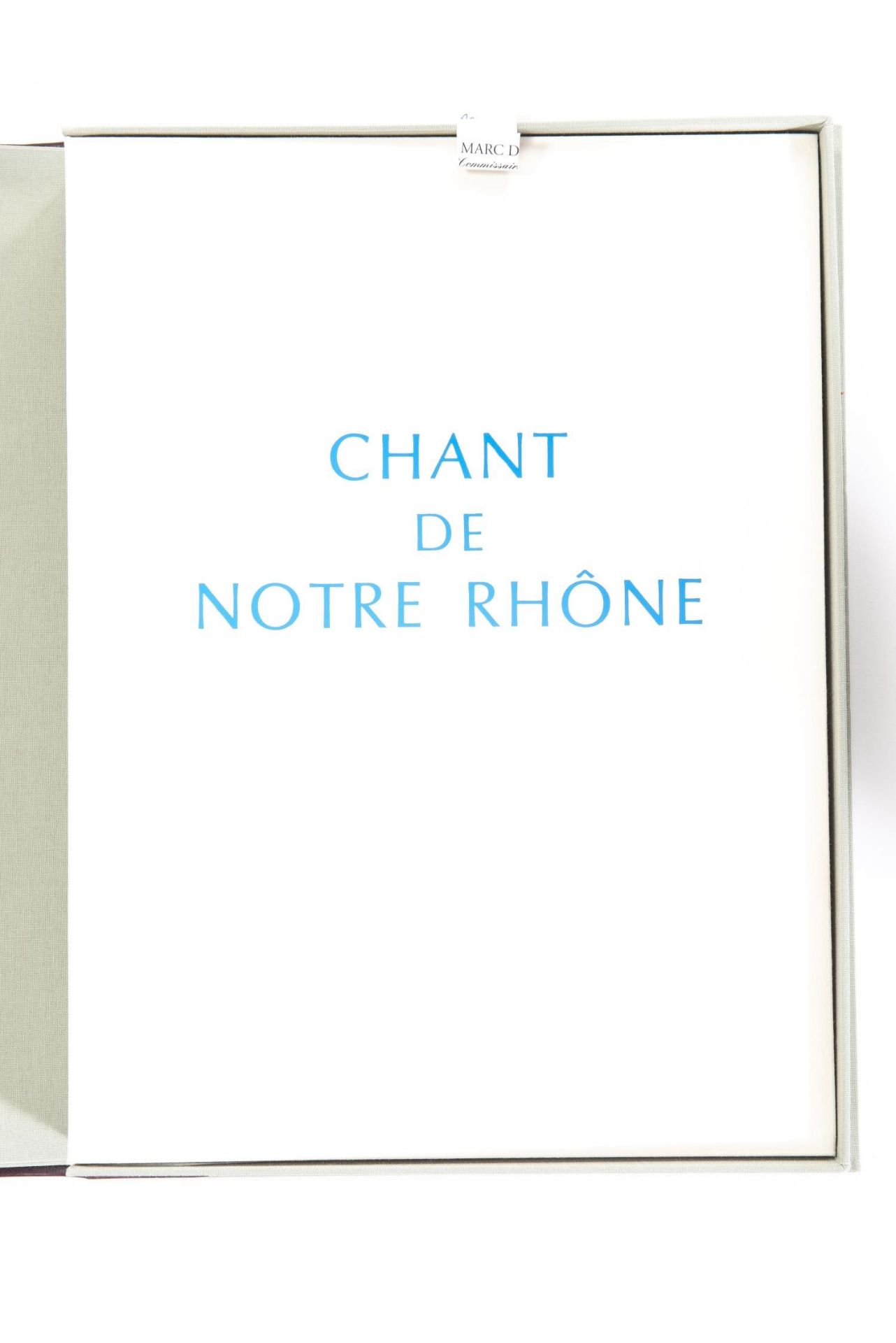 C.F. Ramuz, Chant de notre Rhône, lithographies originales de Georges [...] - Bild 3 aus 8